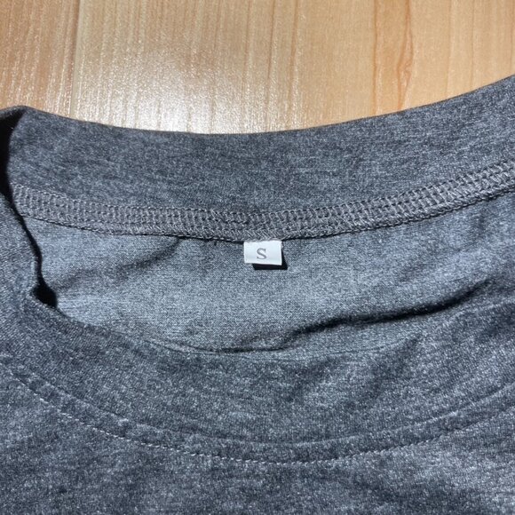 Happy Camper Long Sleeve T-shirt with Pockets - size Small - Women's - Picture 6 of 8